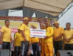 Pengurus DPD Bersama Masyarakat Ketapang Meriahkan HUT Partai Golkar Ke-58