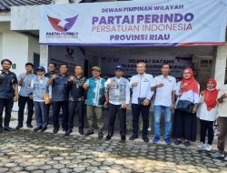 KPU Riau Dan Bawaslu Datangi Partai Perindo Riau Guna Proses Verifikasi Faktual