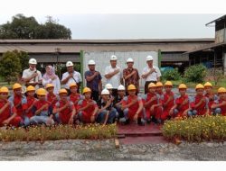 Kunjungan Industri SMK 1 Satria Budi Perdagangan ke PTPN Unit PKS Gunung Bayu