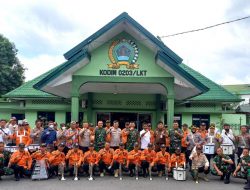 Danrem 022/PT Serta Dandim 0203/Lkt Terima Surprise Dari Walikota, Kapolres Binjai, Kajari Dan Anggota