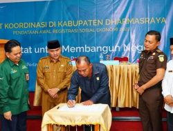Ketua DPRD Paryanto SH Hadiri Rakorda Regsosek Dharmasraya