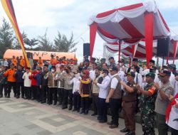 Koramil 01/PBU Kodim 0312/Padang Hadiri Apel Siaga Sunami