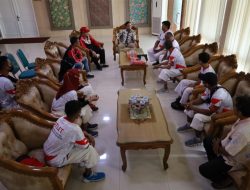 Lepas Kontingen Praporprov Kempo Kota Pekalongan ke Grobogan, Walikota Aaf : Tunjukkan Kemampuan Terbaik