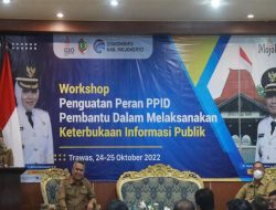 Bupati Buka Workshop Penguatan Peran PPID Pembantu untuk Melaksanakan Keterbukaan Informasi Publik