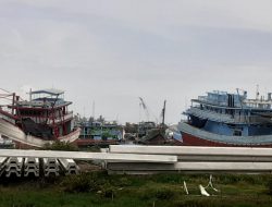 Pembangunan Bendung, Kegiatan Pemindahan Kapal Mulai Dilakukan