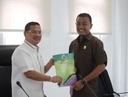 DPRD Kabupaten Dharmasraya Bahas Ranperda Dalam Forum Rapat Gabungan Pansus Bersama Pemda