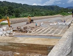 Pengerjaan Normalisasi Sungai Batang Suliti Pagu Dana Senilai Rp 53 Milyar Dibangun di Tiga Lokasi