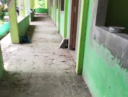 Proyek Rehabilitasi SMPN 1 Kemiri Diduga Bermaslah