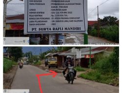 Pembangunan Jalan Bukittinggi – Gadut – Pincuran, Diduga Syarat Kepentingan dan Terindikasi Penyimpangan Perencanaan