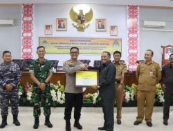 Sukses Amankan MTQ Tingkat Provinsi, Kapolres Ketapang Diganjar Penghargaan dari DPRD