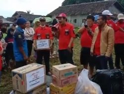 Ormas Pemuda Batak Bersatu Kunjungi  Korban Pasca Bencana Gempa Bumi Cianjur