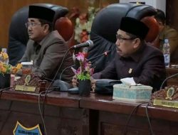 Bupati Anwar Sadat Hadiri Penetapan Propemperda Kabupaten Tanjabbar Tahun 2023
