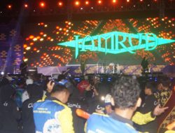 Jamrud Gebrak Stadion Galuh Ciamis pada Pembukaan Porprov Jabar 2022