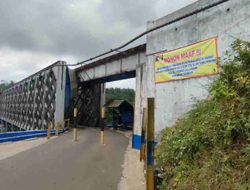 Karena Ada Perbaikan Akses Jalan Jembatan Cirahong Ditutup Total