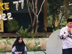 Ketua PGRI Ucapkan Terimakasih Kepada Polres Way Kanan Kunjungi Guru di Peringatan HGN 2022