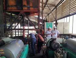 Kunjungan Kerja Kabag Tekpol PTPN XIII ke Unit PKS Gunung Bayu