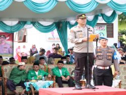 HUT Ke-92 Al-Jamiyatul Washliyah, Kapolres Simalungun ajak Merawat Toleransi Umat Beragama