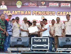 Ketua DPRD Kabupaten Ketapang Hadiri Pelantikan Pengurus Cabang IOF