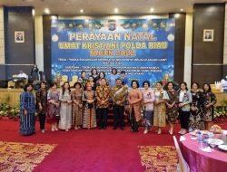 Perayaan Natal Polda Riau, Polri Harus Berintegritas, Mengasihi dan Melayani