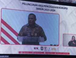 Bupati Bantaeng Saksikan Peluncuran Aksi Pencegahan Korupsi Tahun 2023-2024