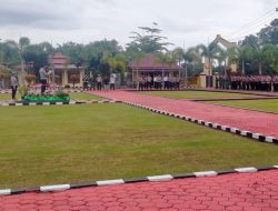 Jelang Nataru Polres Mukomuko Terjunkan Puluhan Personil Gabungan