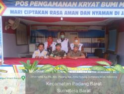 Koramil 01/PBU Kodim 0312 Padang Laksanakan Pengamanan Nataru
