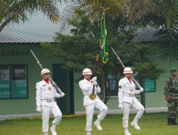 Korem 022/Pantai Timur Gelar Upacara Hari Juang TNI-AD Ke-77 TA. 2022