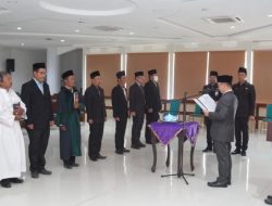 Sekdakab Saipul Lantik 5 Pejabat Administrator dan Fungsional