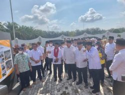 Menteri PUPR Didampingi Ketua DPRD Resmikan Masjid Agung Dharmasraya