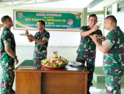 Kodim Mukomuko Gelar Syukuran Dalam Rangka HUT Kodam II/Sriwijaya