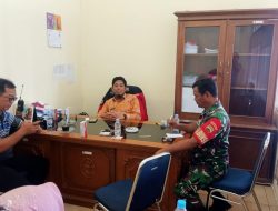 Babinsa Koramil.01/PBU, Monitoring Ketersedian Sembako di Wilayah Binaannya