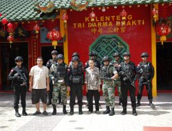 Sinergitas Polri – TNI Antisipasi Gangguan Kamtibmas Jelang Perayaan Imlek