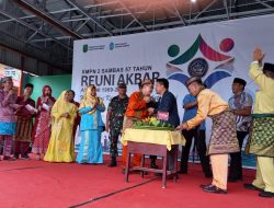 Reuni Akbar SMP Negeri 2 Sambas Berjalan Sukses dan Penuh Keakraban