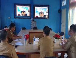 Pemkab Mukomuko Ikuti Vicom Pelepasan Status PPKM
