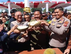 Meriah, Ribuan Warga Hadiri Festival Durian Lokal Unggulan Sukabumi 2023