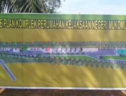 Pemkab Mukomuko Rencanakan Pembangunan Rumah Dinas Kejari Secara Bertahap, Segini Anggarannya