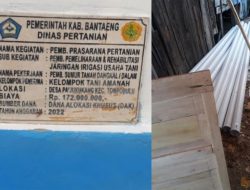 Proyek Pembangunan Sumur Tanah Dangkal dan Dalam di Bantaeng Terlambat