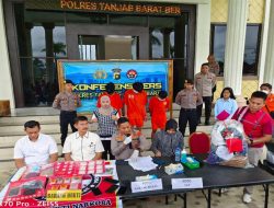 Satreskrim Polres Tanjabbar Berhasil mengamankan Tersangka Pencabulan Anak Dibawah Umur