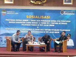 Tarif Parkir Berlangganan di Ciamis Mulai Diberlakukan