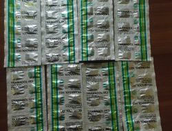 Nekat Edarkan Obat Keras Jenis Tramadol, Pemuda Asal Cikeusal Dicokok Satresnarkoba Polres Serang