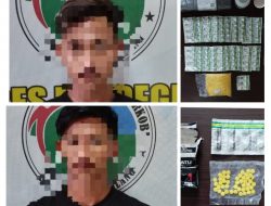 Satresnarkoba Polres Pandeglang Amankan Pelaku Penjual Obat Terlarang