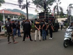 Ormas Manggala Garuda Putih kembali gelar demo di depan Pengadilan Baleendah Kabupaten Bandung