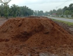 Pengerjaan Proyek Pagar Kepabean Kek Seimangkei Diduga Tidak Utamakan Kwalitas