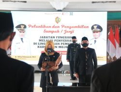 Bupati Mojokerto Lantik 45 Pejabat Fungsional