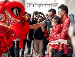 Perayaan Cap Go Meh di Kabupaten Ciamis Sangat Meriah