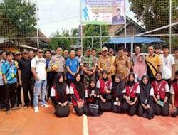 ommy Hiqmah ST Suport Turnamen Volley Ball Antar Kampung dan Kecamatan