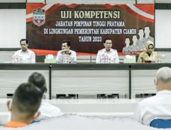 Sebanyak 17 Pejabat Eselon 2 Mengikuti Uji Kompetensi JPTP di Lingkungan Pemkab Ciamis
