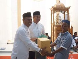 Ketua DPRD Dharmasraya Dampingi Bupati Safari Ramadhan di Masjid Nurul Hidayah Koto Besar