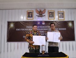 KPU Mukomuko Teken MoU Dengan Polres