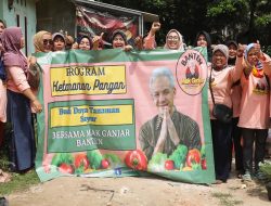 Pastikan Ketersediaan Pangan Terjaga, Mak Ganjar Ajak Warga Banten Budi Daya Tanaman Sayur